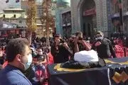 پیکر حجت‌الاسلام حسینیان تشییع شد
