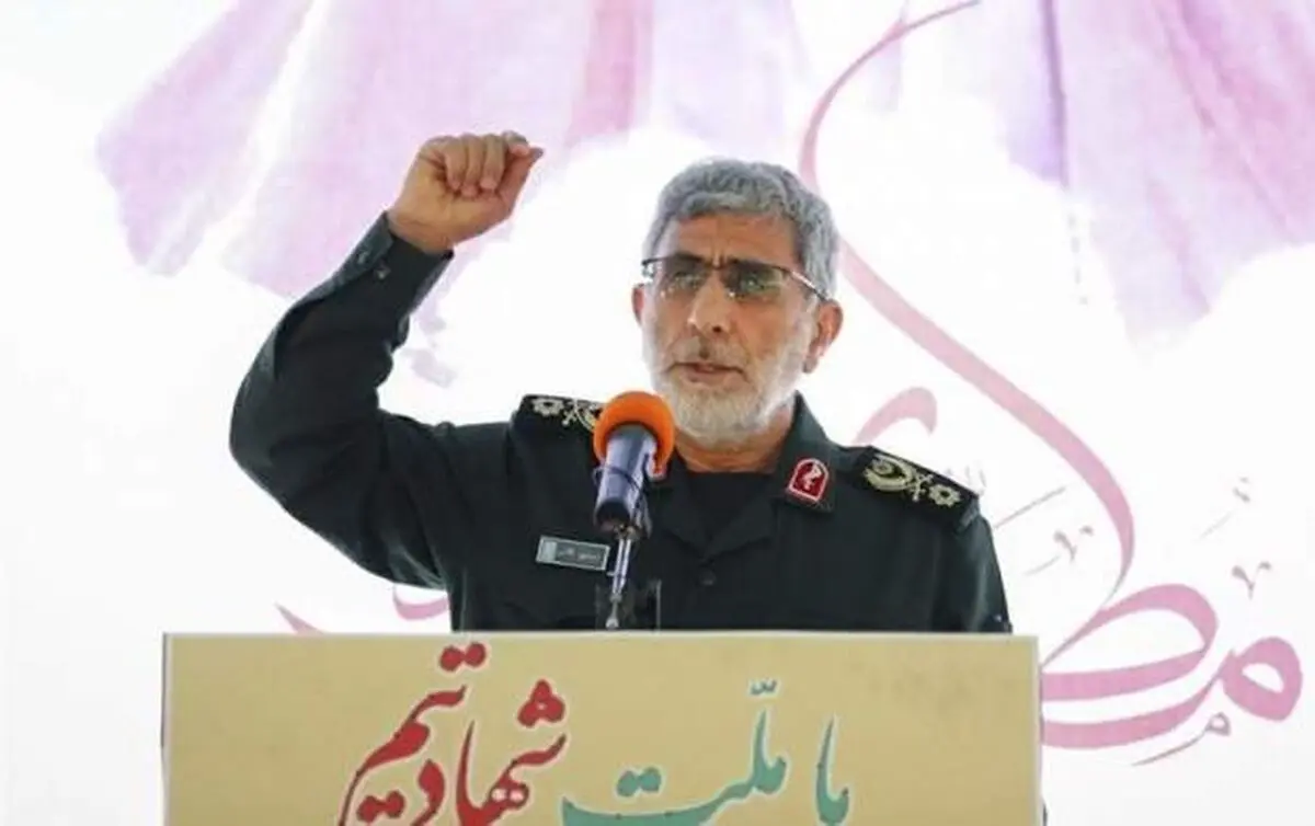 هشدار جدی سردار قاآنی به صهیونیست‌ها+فیلم