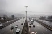  ترافیک در مسیرهای منتهی به تهران