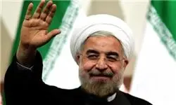روحانی و اعضای هیات دولت در راهپیمایی ۲۲ بهمن+ عکس