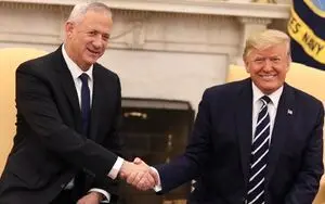 ترامپ و گانتز در کاخ سفید دیدار کردند