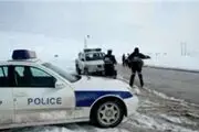 بارش برف در محورهای ۵ استان