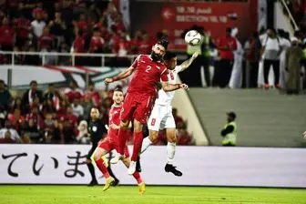 تساوی سوریه و فلسطین در جام ملت های آسیا