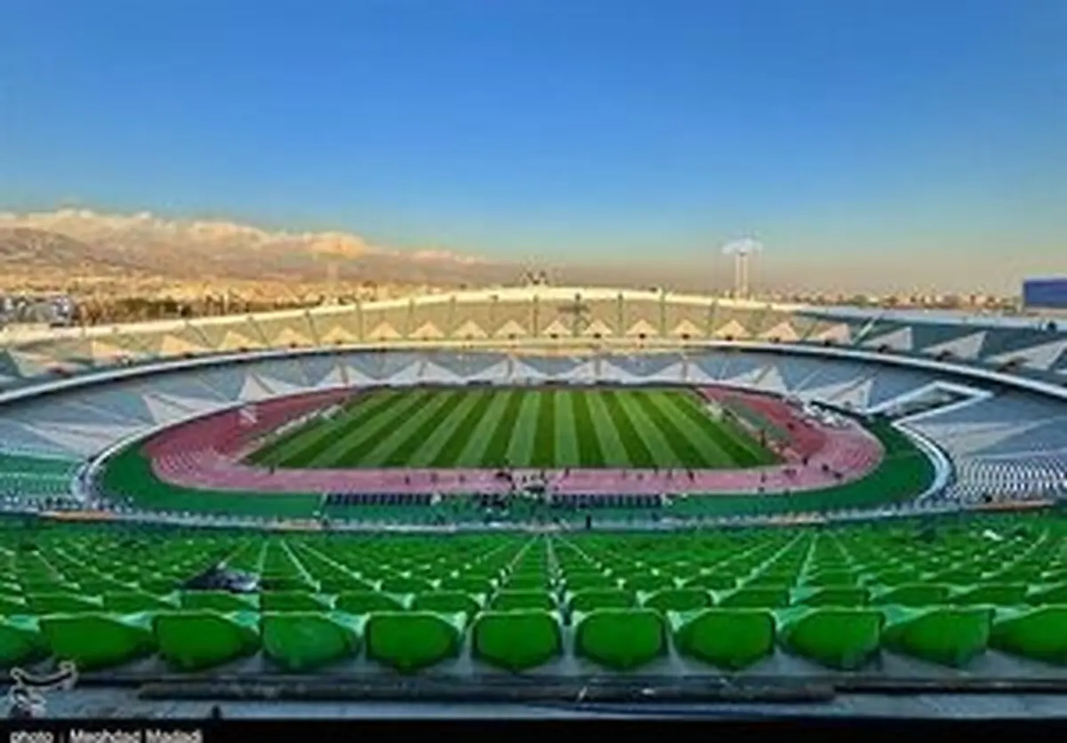 پزشکیان در کجای ورزشگاه آزادی نشسته بود؟+عکس