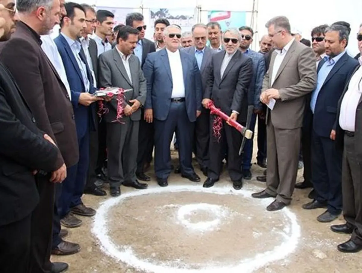 کلنگ احداث بندرخشک اینچه برون بر زمین خورد / تصاویر