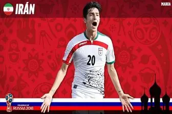 تمسخر تیم ملی ایران توسط اسپانیایی ها