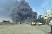 تصویر ماهواره متئوست از لحظه انفجار بندرعباس
