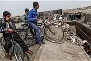 همسایگانِ درمانده در بهداشت شهر سوخته+تصاویر