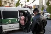 توضیحات پلیس در مورد پوشاندن یک زن با پتو در طرح نور
