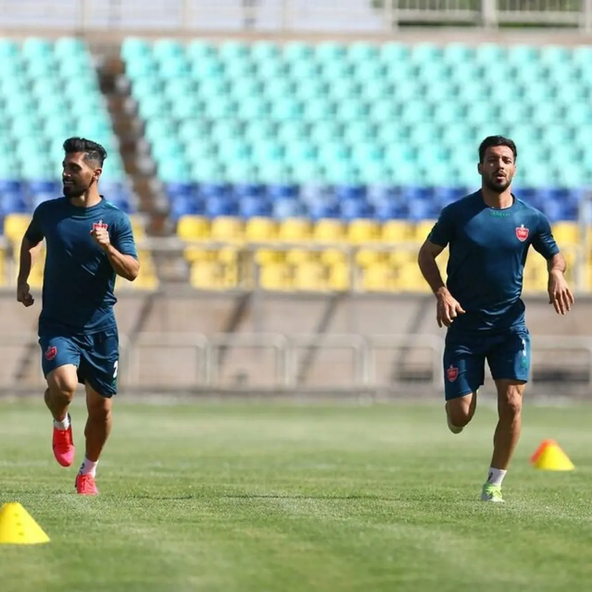 تمرین رسمی پرسپولیس بعد از ۷۰ روز/ تست آمادگی جسمانی سرخ‌ها