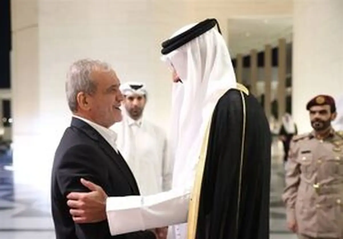 نظر امیر قطر درباره سفر مسعود پزشکیان به قطر