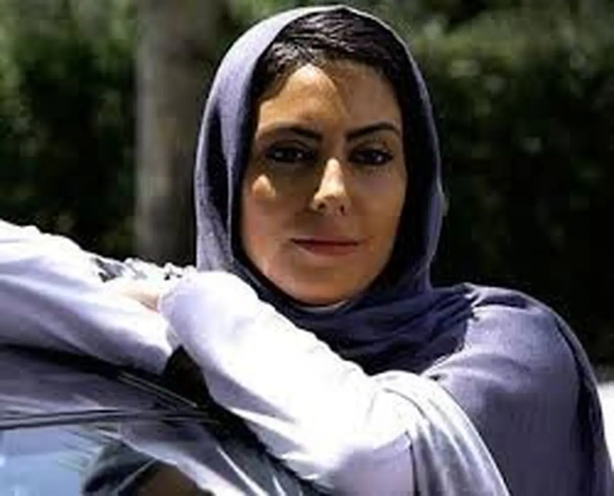 نیلوفر شهیدی و پدرش در بیمارستان/عکس