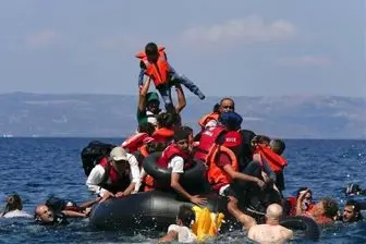 واژگونی قایق مهاجران در آبهای یونان