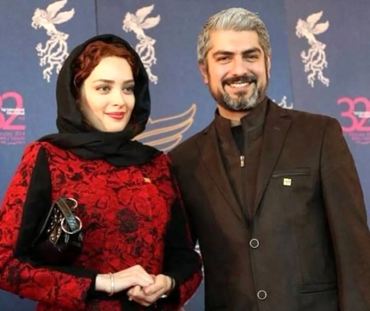 رمانتیک بازی بهنوش طباطبایی و مهدی پاکدل در نامزدی