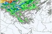 موج بارش‌های جدید از فردا