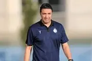 خوشحالی جنجالی جواد نکونام مقابل نیمکت پرسپولیس بعد از گل استقلال