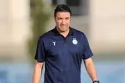 خوشحالی جنجالی جواد نکونام مقابل نیمکت پرسپولیس بعد از گل استقلال