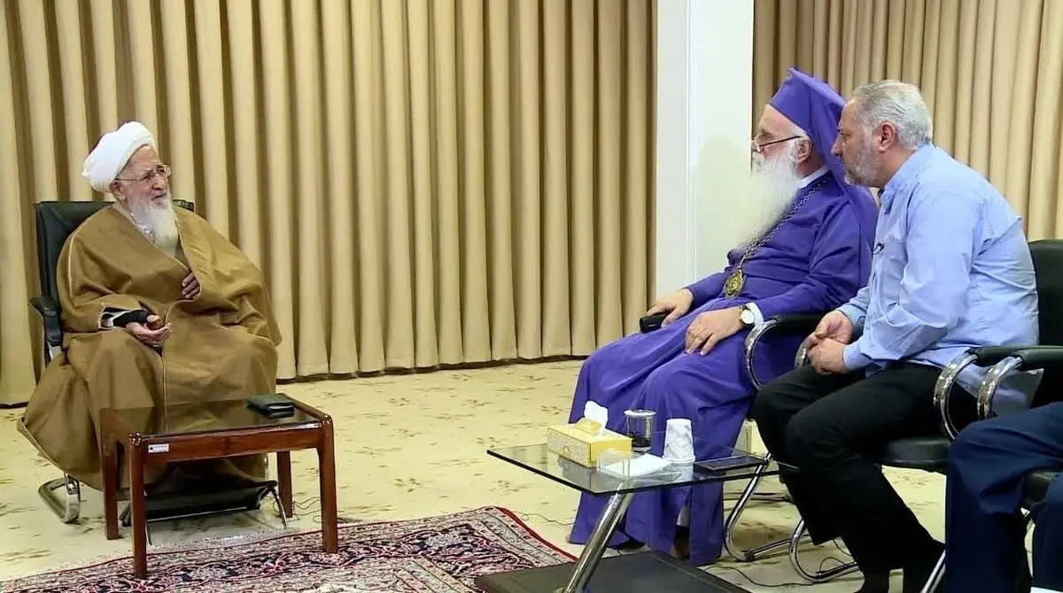 در دیدار آیت الله جوادی آملی و اسقف اعظم گرجستان چه گذشت