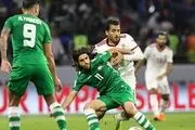 حرکت اعتراضی بازیکن عراق پس از گلزنی+عکس