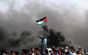 آغاز راهپیمایی حق بازگشت فلسطینیان در نوار غزه
