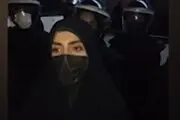 ورود زنان یگان ویژه پلیس به میدان +فیلم