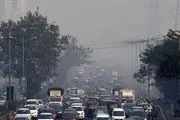 علیرغم بارش باران، هوای تهران آلوده است