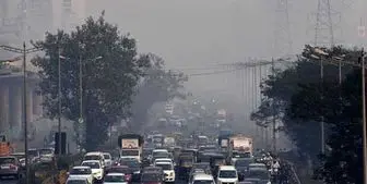علیرغم بارش باران، هوای تهران آلوده است