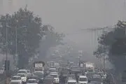 علیرغم بارش باران، هوای تهران آلوده است