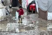 درد بزرگ آوارگان غزه در چادرهای فرسوده با رسیدن زمستان
