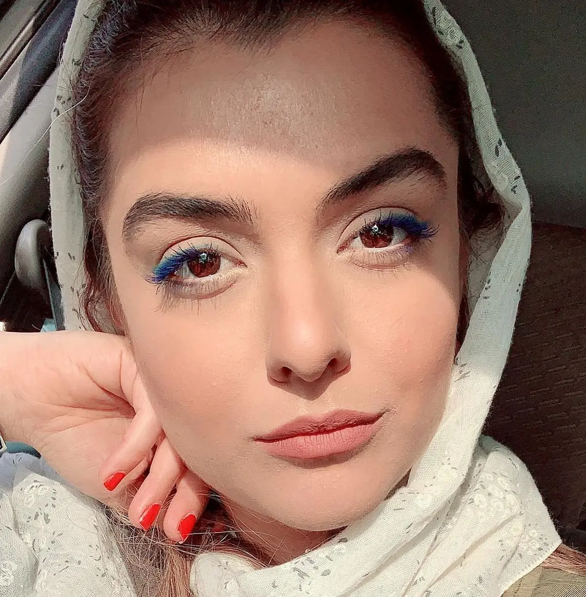 گریم نصفه و نیمه دنیا مدنی /عکس