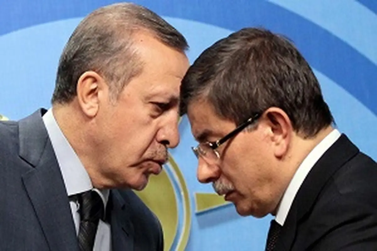 مشاجره اردوغان و نخستوزیر سابق ترکیه
