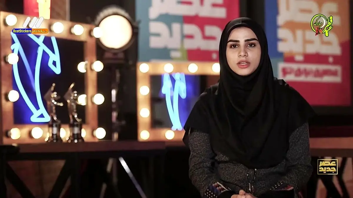 اجرای عروسکی و دوبله سرگلزایی در نیمه نهایی عصر جدید+فیلم