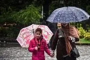 جزئیات بارش باران در استان‌های کشور+اسامی استان ها