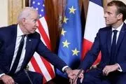 ماکرون: اروپا باید پاسخ قدرتمندانه‌ای به قانون ضدتورم آمریکا‌ بدهد