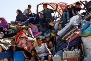 کوچ اجباری فلسطینیها/گزارش تصویری