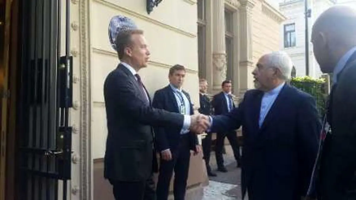 ظریف با همتای نروژی خود دیدار و گفت وگو کرد