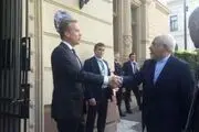 ظریف با همتای نروژی خود دیدار و گفت وگو کرد