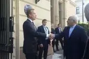 ظریف با همتای نروژی خود دیدار و گفت وگو کرد