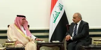 وزیر سعودی به عراق سفر کرد