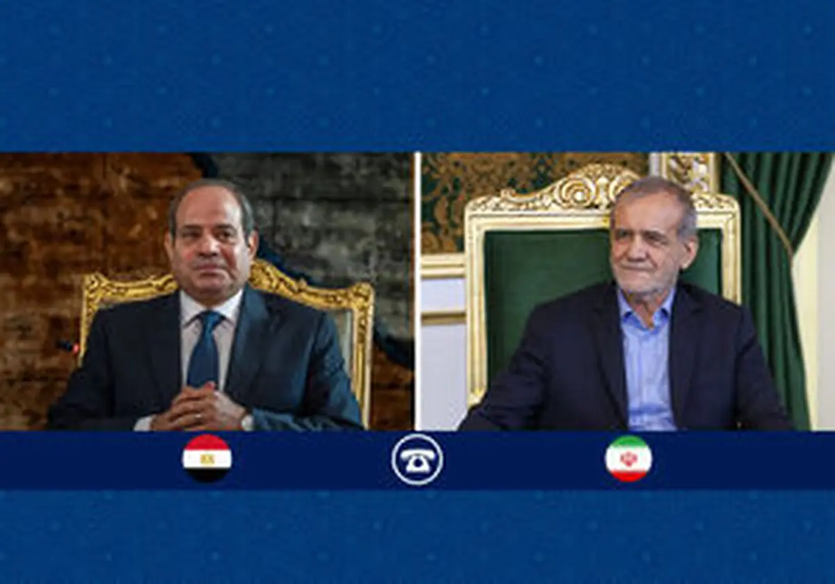 گفت‌وگوی تلفنی روسای جمهور ایران و مصر