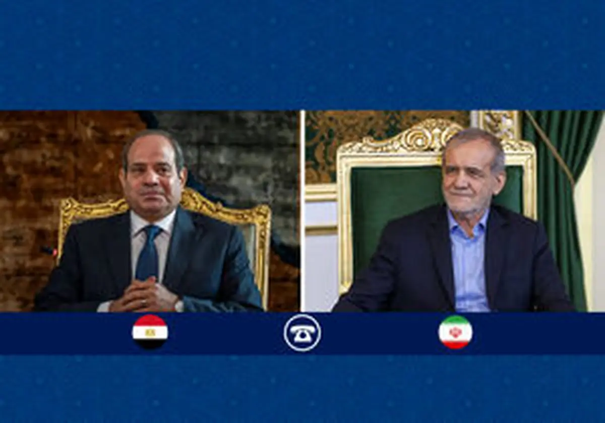 گفتوگوی تلفنی روسای جمهور ایران و مصر