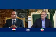 گفت‌وگوی تلفنی روسای جمهور ایران و مصر