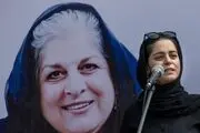 مزار فرشته طائرپور مادر غزل شاکری بازیگر ایرانی /عکس