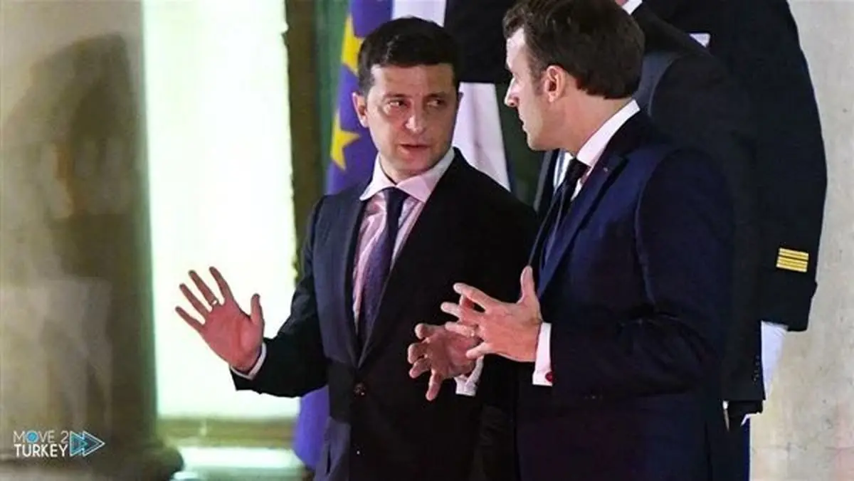 زلنسکی: ماکرون بیاید نسل کشی را ببیند