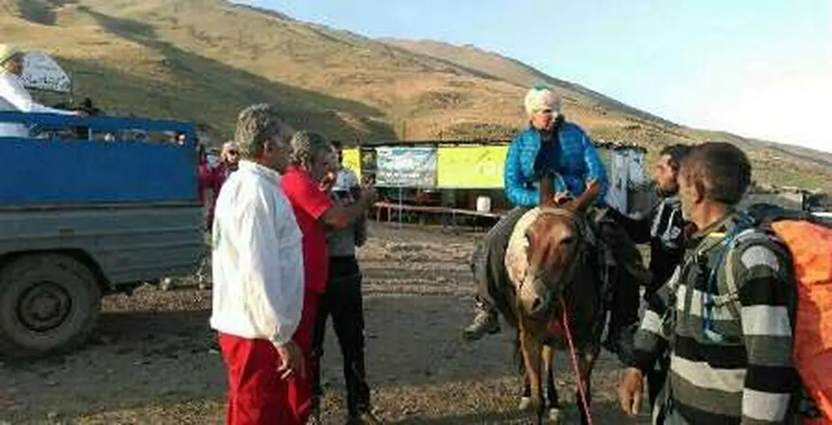 
سقوط بانوی لهستانی از ارتفاعات دماوند+ تصاویر
