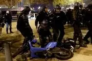 درگیری پلیس فرانسه با هواداران خشمگین فوتبال