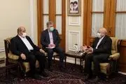 دیدار نایب رئیس دفتر سیاسی جنبش حماس با قالیباف/گزارش تصویری