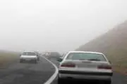 بارش برف و باران و مه گرفتگی در جاده‌های کشور 