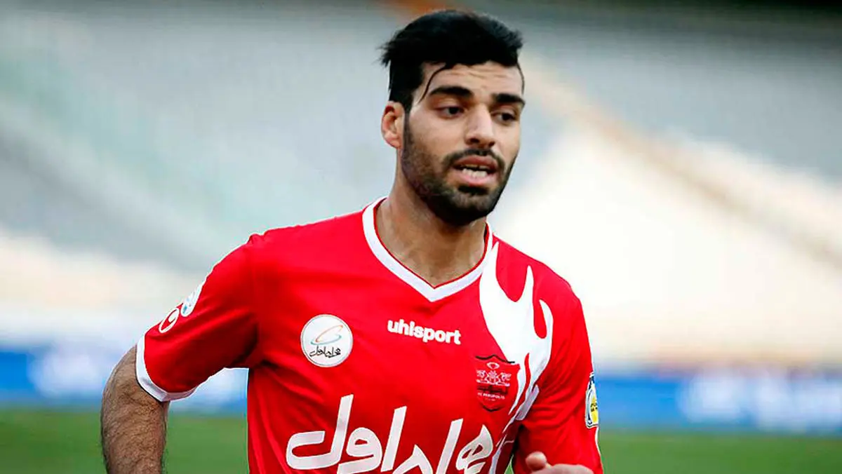 کری خوانی مهاجم پرسپولیس برای الهلال/ عکس