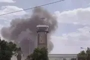 حمله هوایی عربستان به شرکت نفت غرب صنعا
